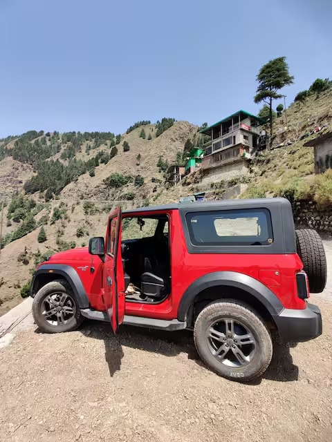 Guest entrance and parking